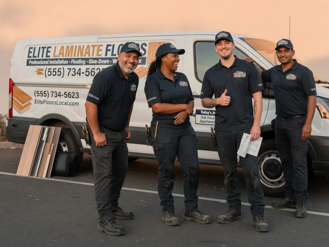 Laminate flooring installation company in Bushnell, IL